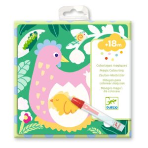 COLORIAGES MAGIQUES - MAMAN/BEBE DU JARDIN - 18M