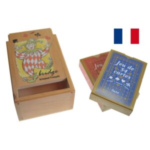 BOITE A BRIDGE EN AULNE – DECOREE – PLEINE