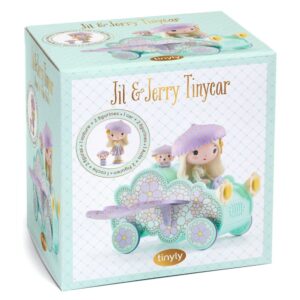 FIGURINES TINYLY - JIL & JERRY TINYCAR