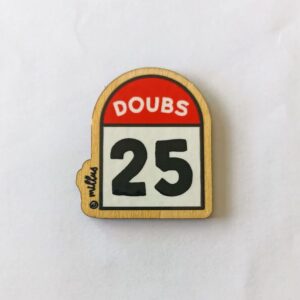 AIMANTS EN BOIS –  BORNE DOUBS