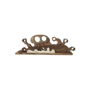 PUZZLE 3D EN BOIS - POULPIE + SAC