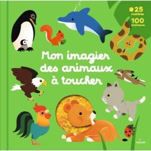 Livre – Mon imagier des animaux à toucher